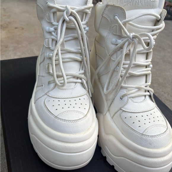 Dolls Kill Darker Wavs High Top Platform Sneakers - Worn Once - OG box - Picture 2 of 5